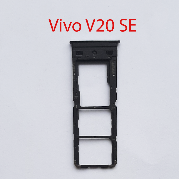 Cим-лоток (Sim-слот) Vivo V20SE черный