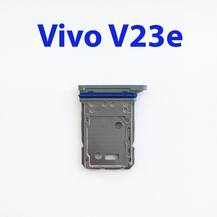 Cим-лоток (Sim-слот) Vivo V23E голубой