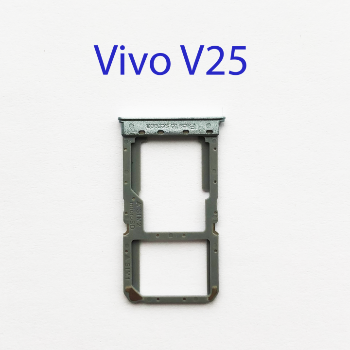 Cим-лоток (Sim-слот) Vivo V25 серебро