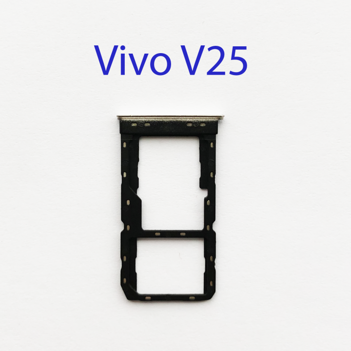 Cим-лоток (Sim-слот) Vivo V25 голубой