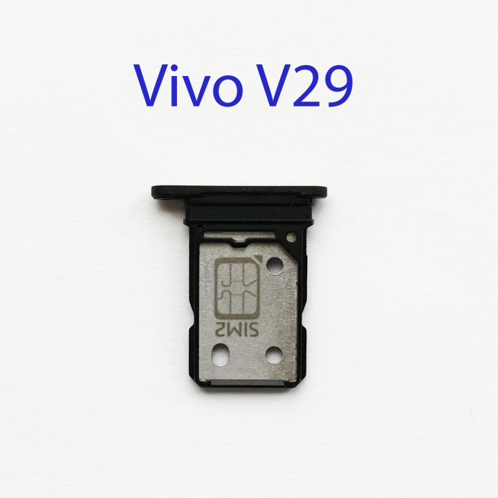 Cим-лоток (Sim-слот) Vivo V29 черный