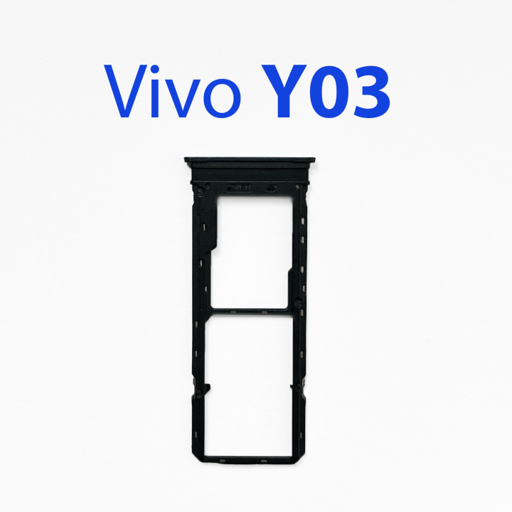 Cим-лоток (Sim-слот) vivo Y03 черный