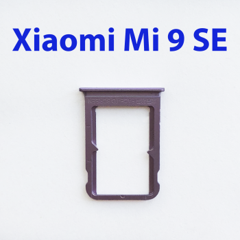 Cим-лоток (Sim-слот) Xiaomi Mi 9 SE розовый