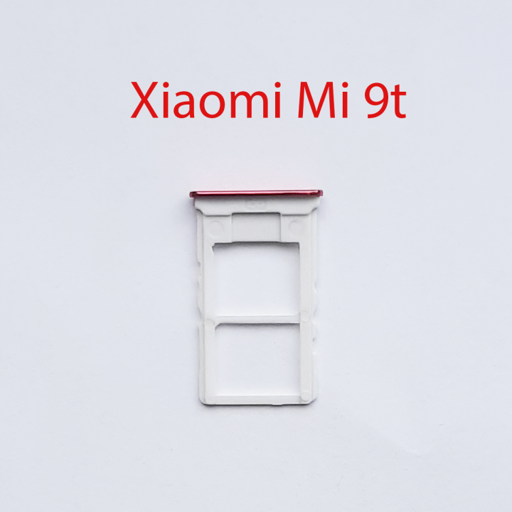 Cим-лоток (Sim-слот) Xiaomi Mi 9T красный