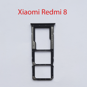 Cим-лоток (Sim-слот) Xiaomi Redmi 8, 8A черный