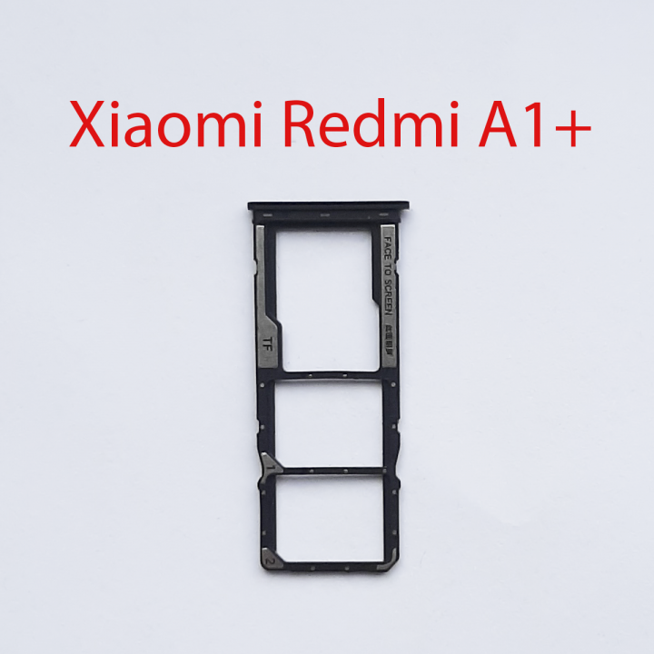 Cим-лоток (Sim-слот) Xiaomi Redmi A1 Plus черный