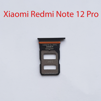 Cим-лоток (Sim-слот) Xiaomi Redmi Note 12 Pro (синий)