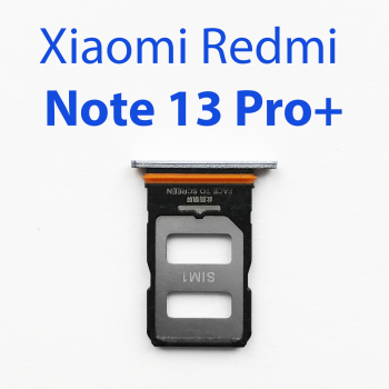 Cим-лоток (Sim-слот) Xiaomi Redmi Note 13 Pro+ 5G фиолетовый