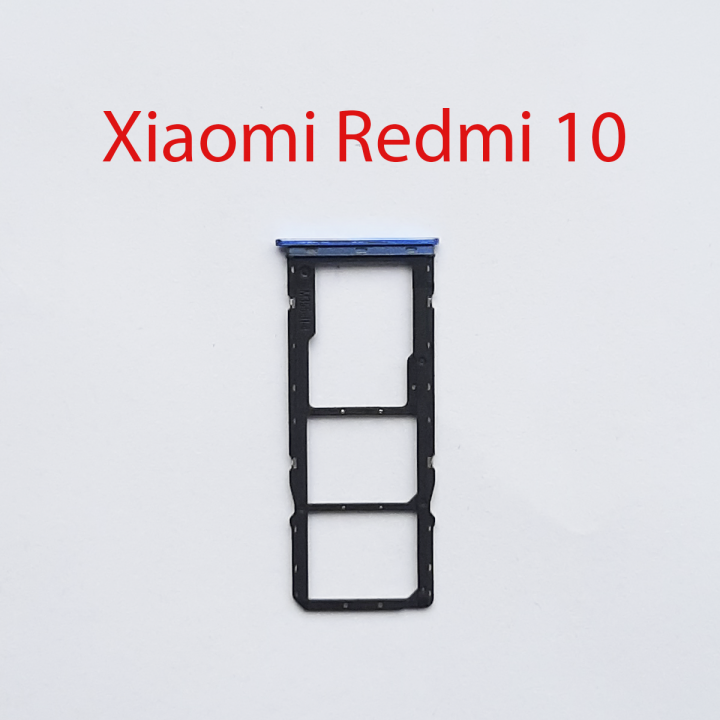 Cим-лоток (Sim-слот) Xiaomi Xiaomi Redmi 10 синий