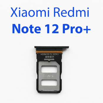 Cим-лоток (Sim-слот) Poco X5 Pro 5G черный