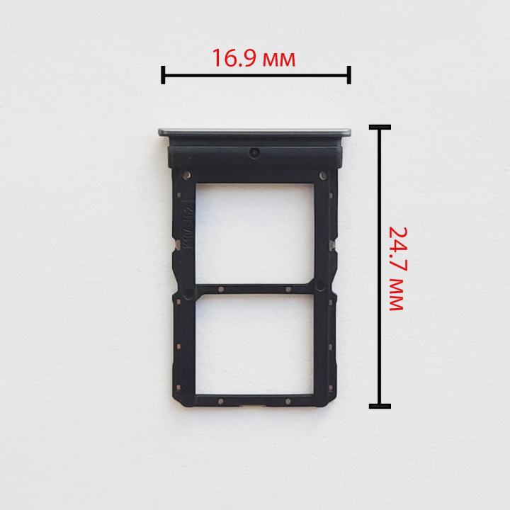 Cим-лоток (Sim-слот) Poco X3 GT (белый)