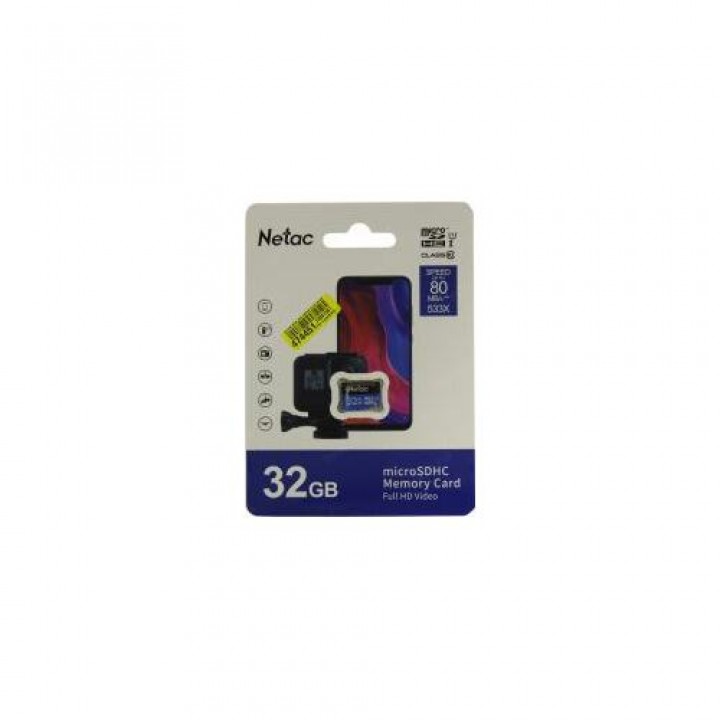 Карта памяти Netac micro-sd (uhs-1) 32GB