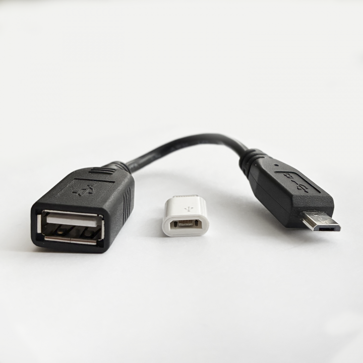 OTG-кабель micro-usb и lightning