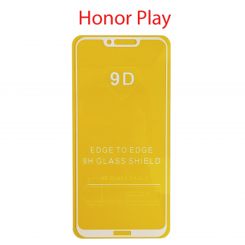 Защитное стекло HONOR Play 5D белый