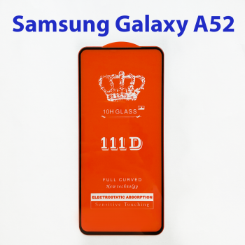 Защитное стекло Samsung Galaxy A52 SM-A525F (черный) 5d