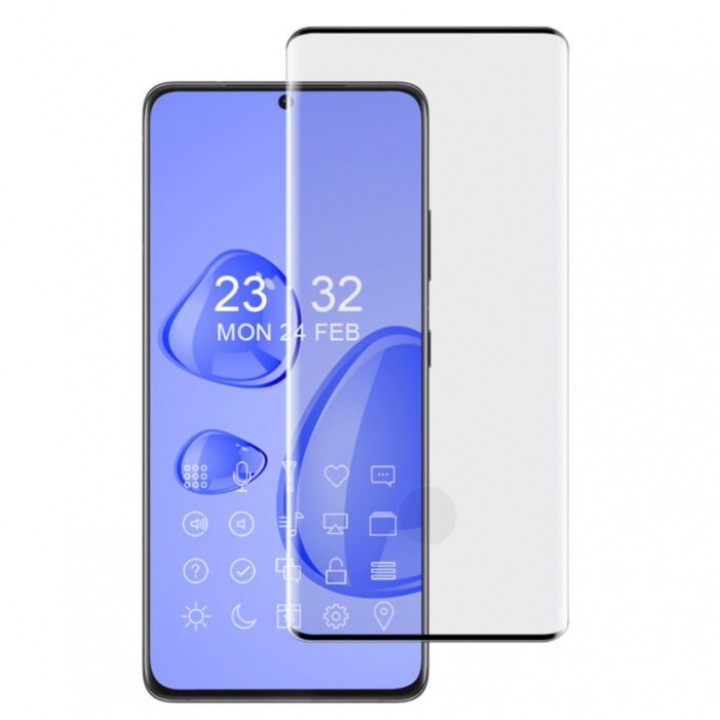 Защитная гидрогелевая пленка Samsung Galaxy S21 Ultra (черный)