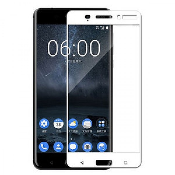 Защитное стекло Nokia 7.0 5D белый