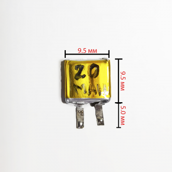 АКБ (Аккумуляторная батарея ) для TWS наушники 20 mAh