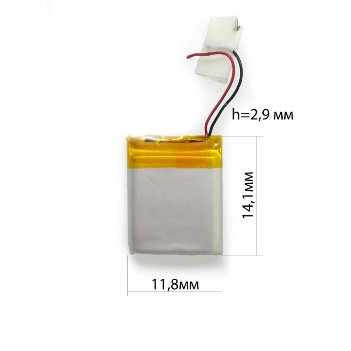 АКБ bluetooth-гарнитур и GPS-навигаторов 380 mah №2