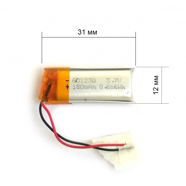 Аккумуляторы для кейсов наушников №1 180 mah