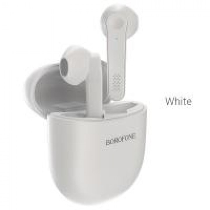 стерео Bluetooth гарнитура Borofone BE49 белый