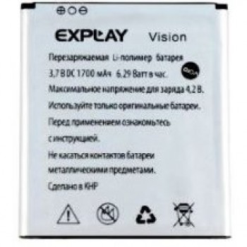 АКБ (Аккумуляторная батарея) для телефона Explay Vision