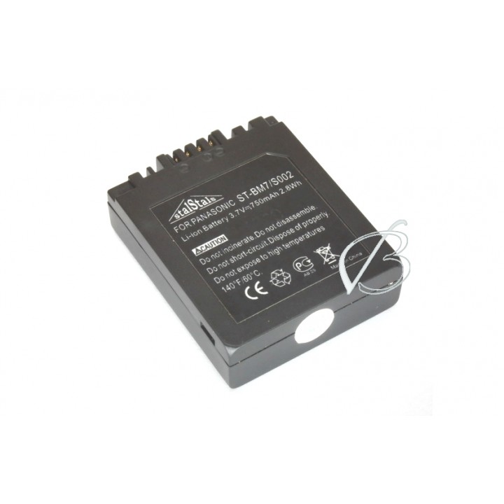 АКБ (Аккумуляторная батарея) для цифровых фотоаппаратов Panasonic CGA-S002E (dmw-bm7)