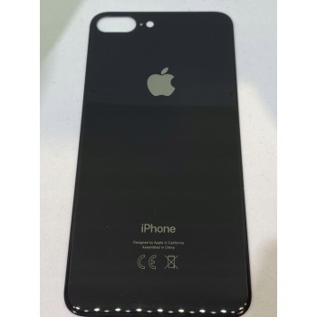 Задняя крышка (стекло) для Apple iphone 8 plus чёрный