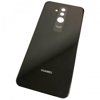 Задняя крышка (стекло) для Huawei Mate 20 Lite SNE-LX1 (черный)