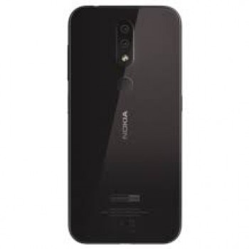 Задняя крышка (стекло) для Nokia 4.2 (черный)
