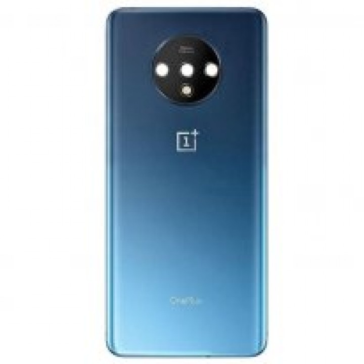 Задняя крышка (стекло) для OnePlus 7T (голубой)