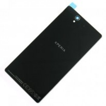 Задняя крышка (стекло) для Sony Xperia M5 чёрная