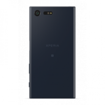 Задняя крышка (стекло) для Sony Xperia X Графитовый черный