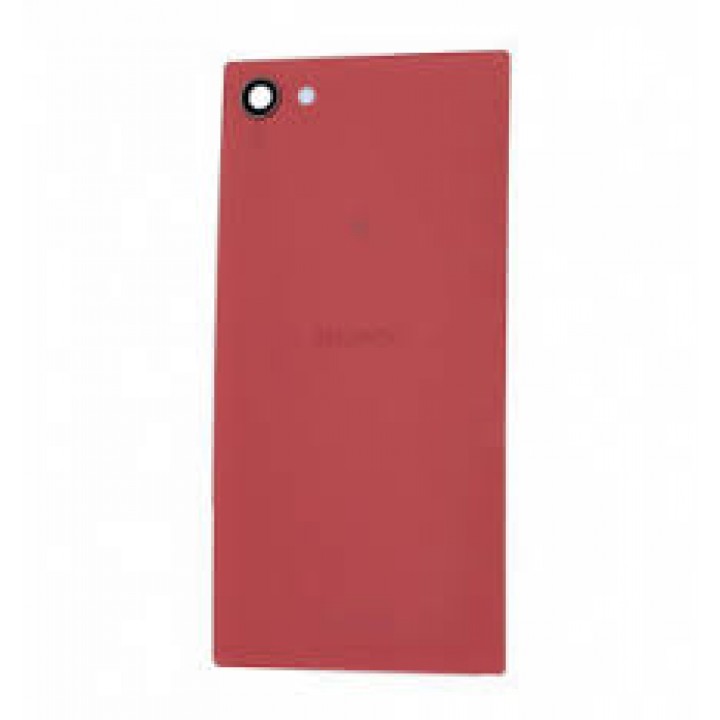 Задняя крышка (стекло) для Sony Xperia Z5 Compact красный