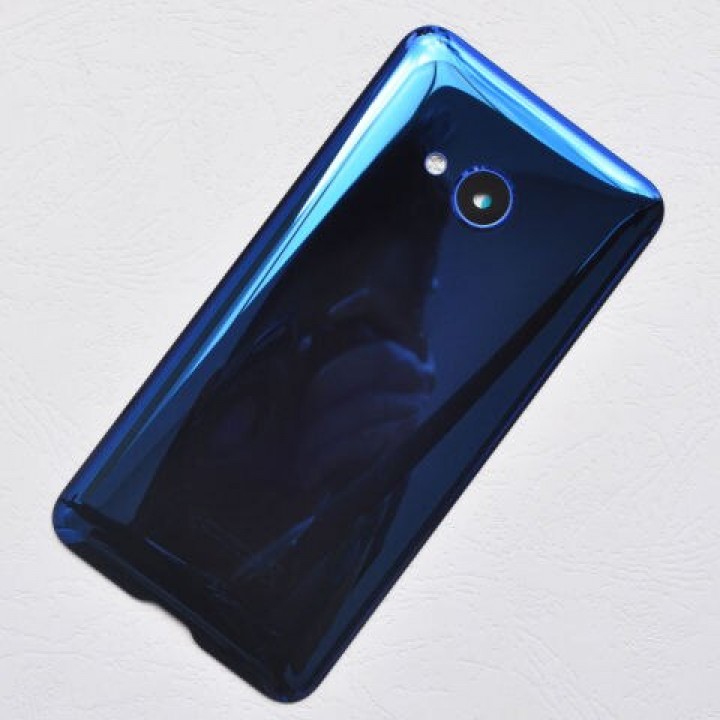Задняя крышка (стекло) для HTC U Play (синий)