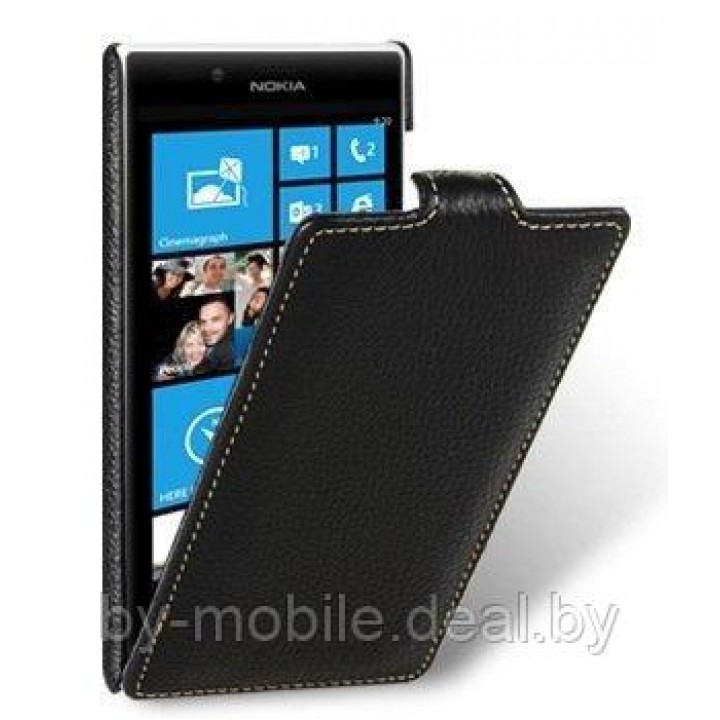 Чехол книга Experts для Nokia Lumia 720 (кожа, коричневый)