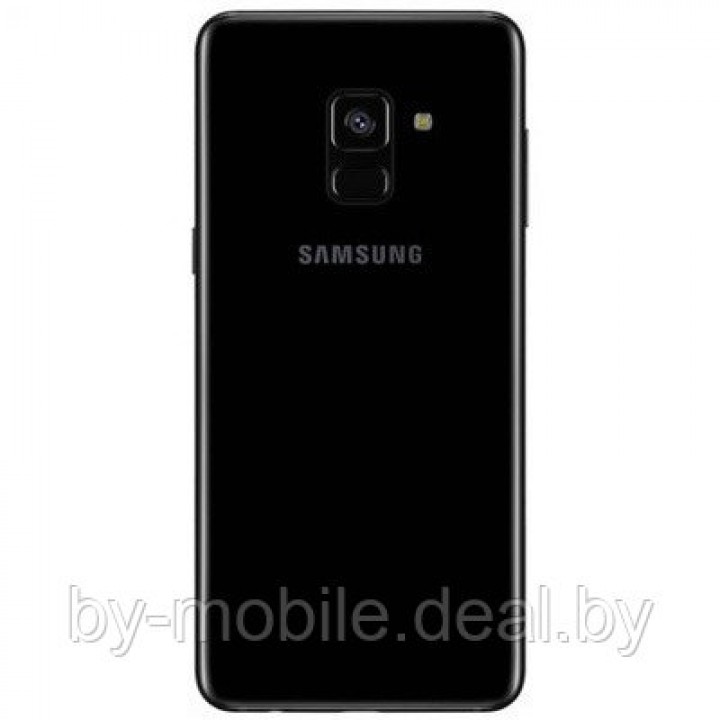 Задняя крышка (стекло) для Samsung Galaxy A8 (SM-A530FZKDSER) чёрная