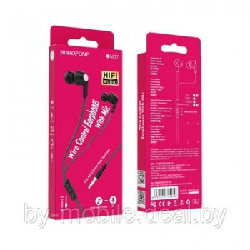 Наушники с гарнитурой Borofone BM37 черный