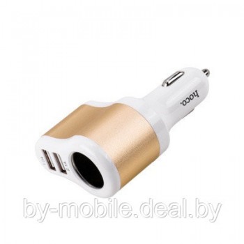 АЗУ (Автомобильное зарядное устройство) Hoco UC206 USB 1A, 2,1 A черный