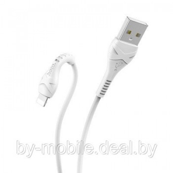 USB кабель Hoco X37 Lightning для зарядки и синхронизации (белый) 1 метра