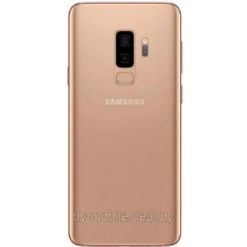 Задняя крышка для (стекло) Samsung Galaxy S9+ (G965) золотой