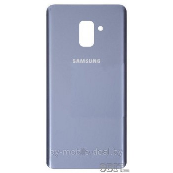 Задняя крышка (стекло) для Samsung Galaxy A8 (SM-A530FZKDSER) серая орхидея