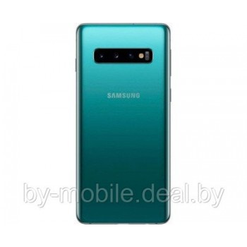 Задняя крышка для (стекло) Samsung Galaxy S10e (G970) аквамарин