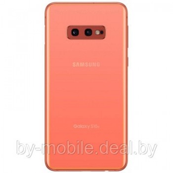 Задняя крышка для (стекло) Samsung Galaxy S10e (G970) розовый