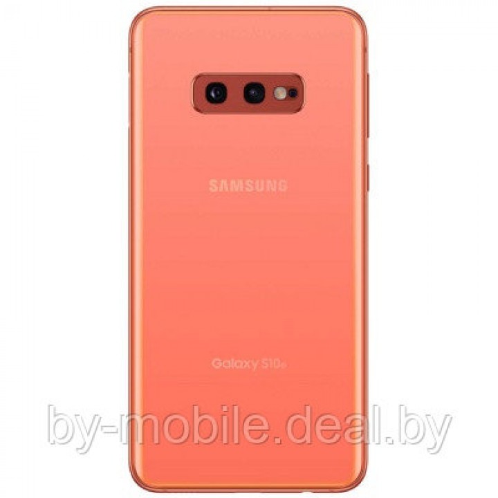 Задняя крышка для (стекло) Samsung Galaxy S10e (G970) розовый