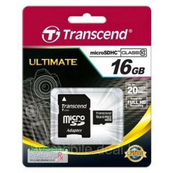 Карта памяти Transcend micro-sd (Class 10) 16GB
