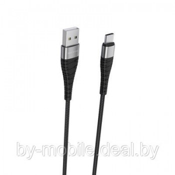 USB кабель Borofone BX32 Type-C для зарядки и синхронизации (черный) 1 метра