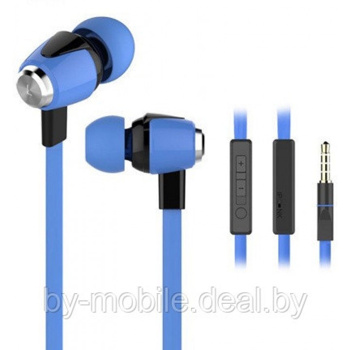 Наушники с гарнитурой Celebrat s30 синий