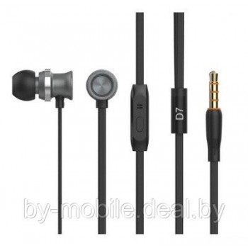 Наушники с гарнитурой Celebrat D7 (черный)