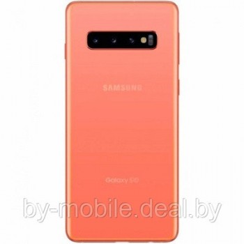Задняя крышка для (стекло) Samsung Galaxy S10 (G9730) розовый